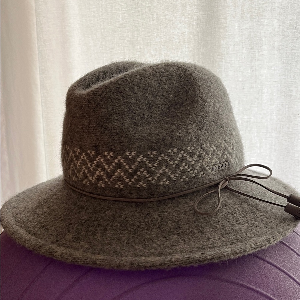 Orvis Charcoal Wool Fedora Hat